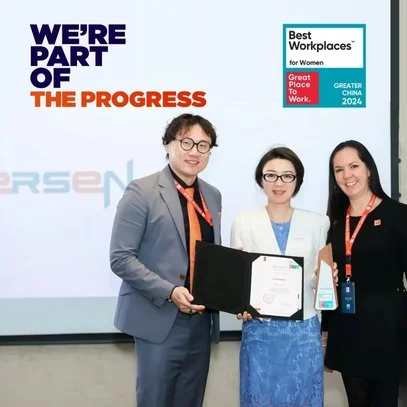 Mersen China certified "Best Workplaces for Women™"