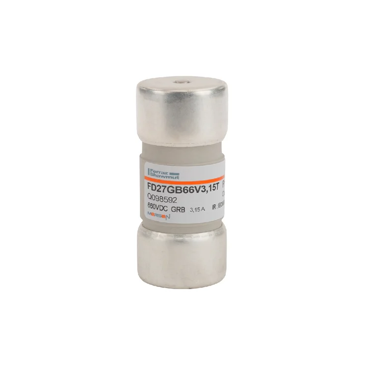 Q098592 - FD27GB66V3,15T Fuses | Mersen Q098592 - FD27GB66V3,15T Fuses | Mersen