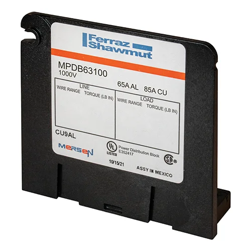 MPDB63100 Power Distribution Blocks | Mersen
