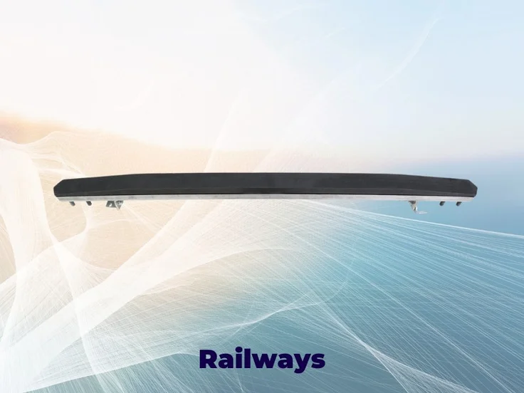 Mersen contact strip for railways industry