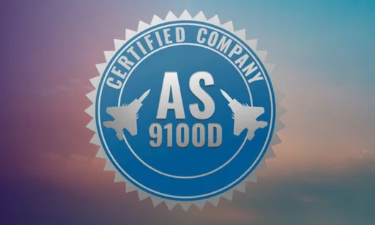 AS9100 certification Logo for Mersen and KTK Technologies