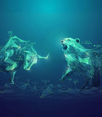 bull and bear stock market mersen