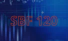 financial graph with SBF 120