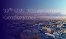 Paris city background with the title '18th CRU Phosphates Conference"