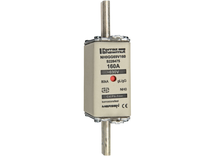 S228475 - NH0GG69V160 Fuses | Mersen