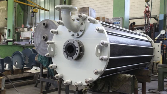 Graphit Ringnutwärmetauscher