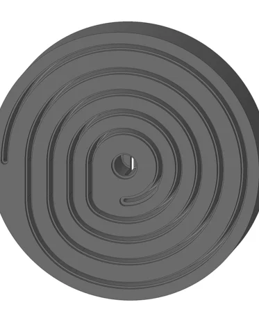 Ringnutscheibe 3D